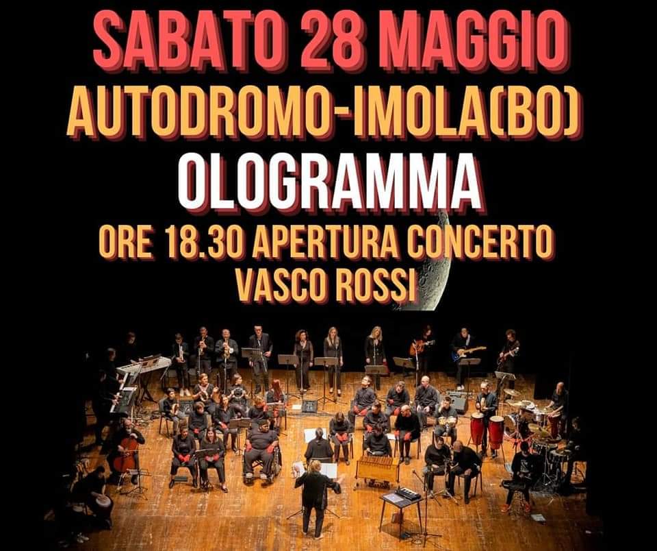 OLOGRAMMA apre il concerto di Vasco Rossi