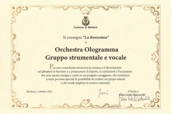 Premio città di Modena la bonissima